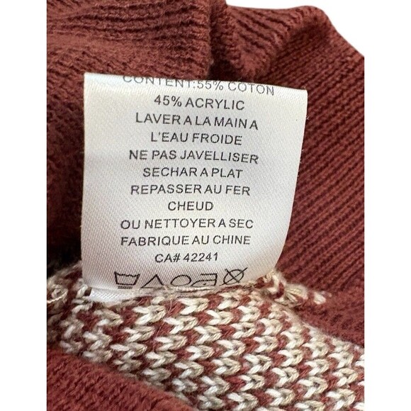 Knitted Dove Anthropologie Knit Sweater Women's Size XS Deer 4 Buttons Down Back - Picture 8 of 13
